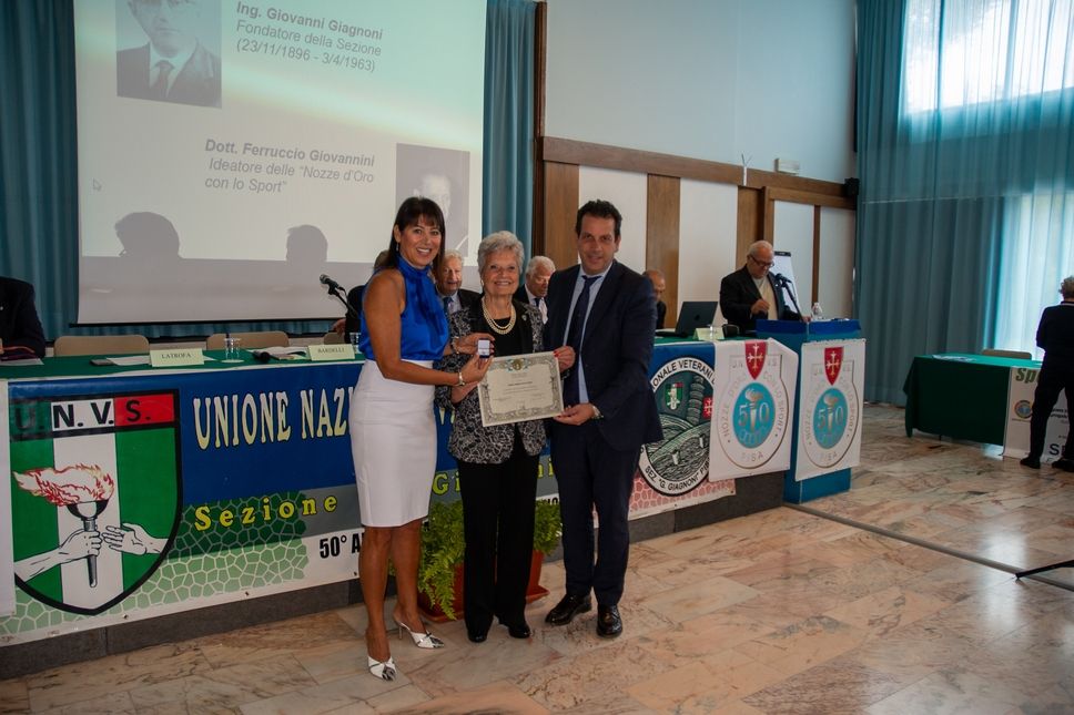 Premiazione Nozze d'Argento con lo Sport